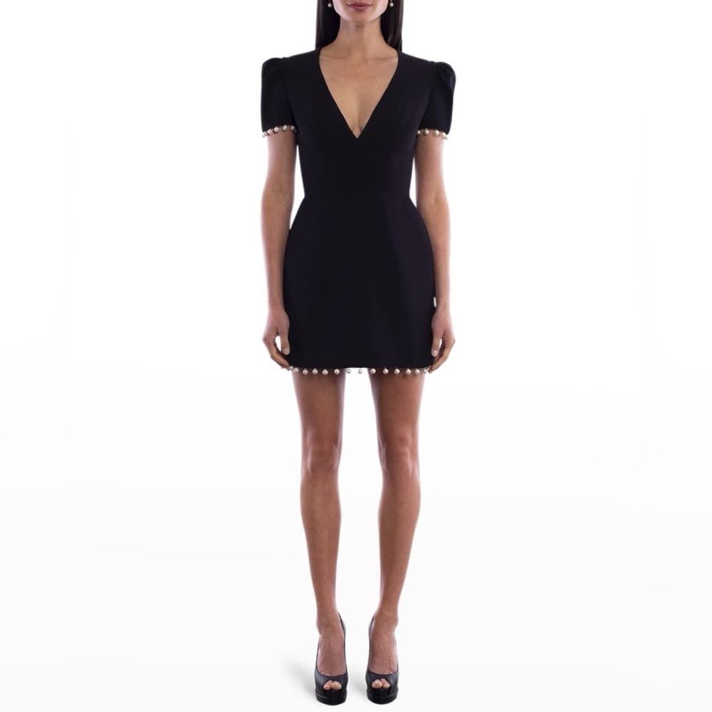 ShopHELSI - Pearl Trim Mini Dress (sz Small)